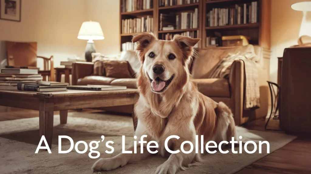 a dogs life collection a-realistic-book-cover-titled-a-dog-s-life-collect