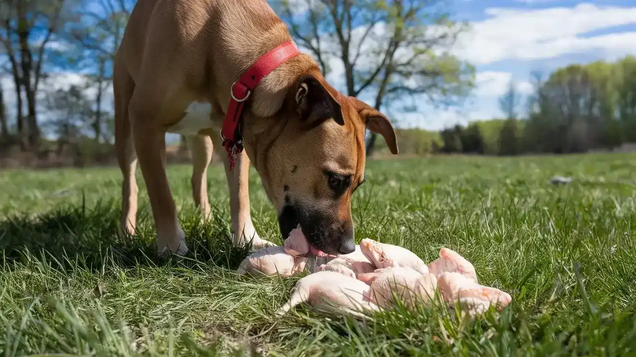 can dogs live off of only chicken quarters