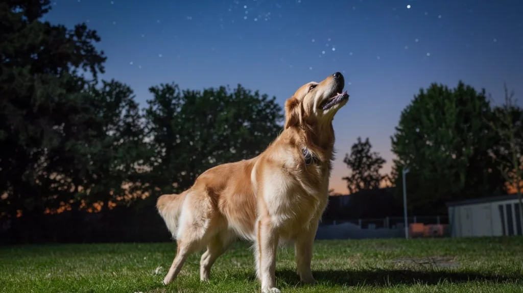 dogs howl at night ghost