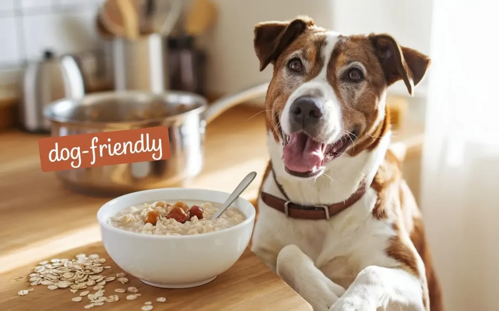 how to cook oatmeal for dogs a-warm-and-inviting-image-of-a-bowl-of-oatmeal-wit