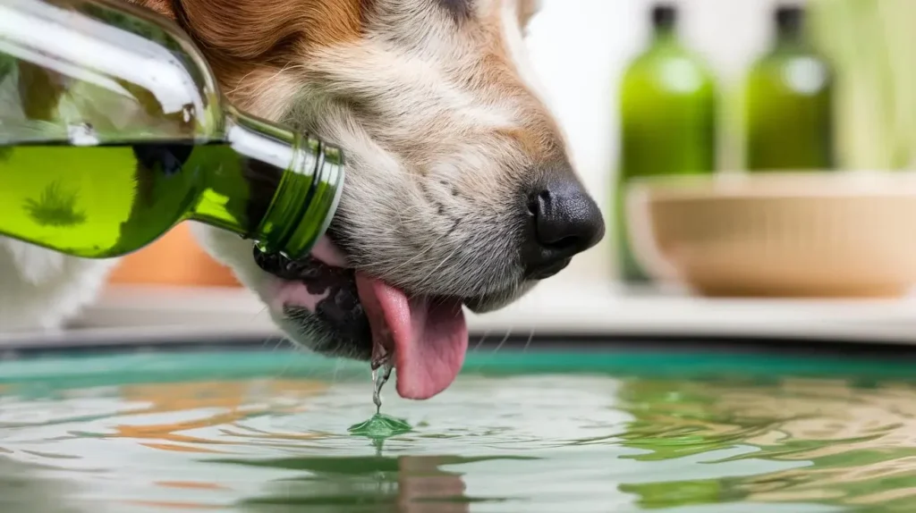 is alkaline water good for dogs to drink a-close-up-shot-of-a-dog-drinking-alkaline-water