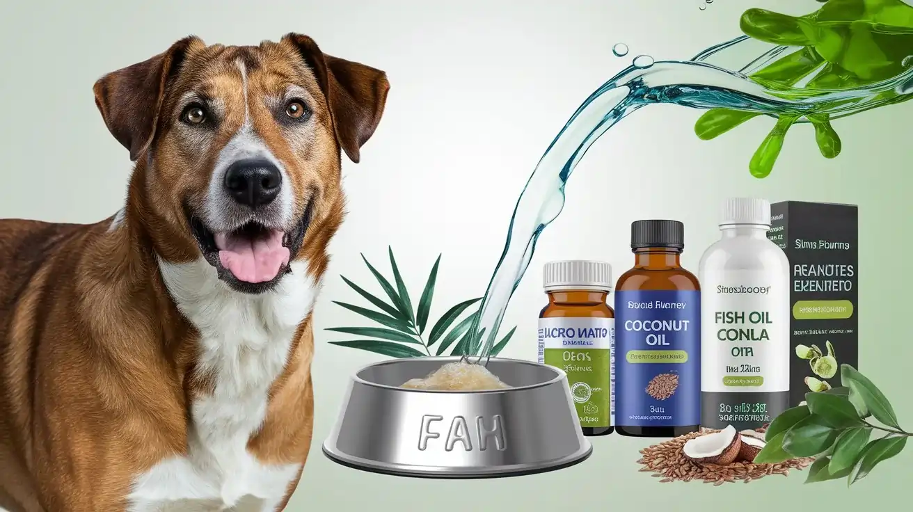 what oils are good for dogs a-photo-of-a-happy-healthy-dog-with-a-shiny-coat-1