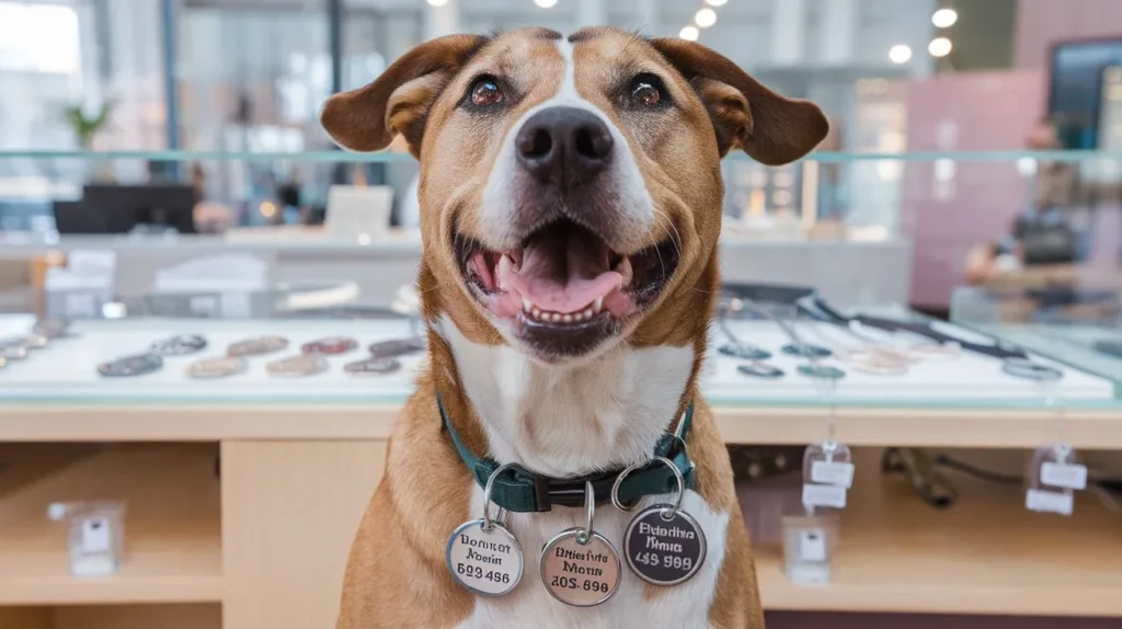 a-photo-of-a-happy-dog-with-a-collar