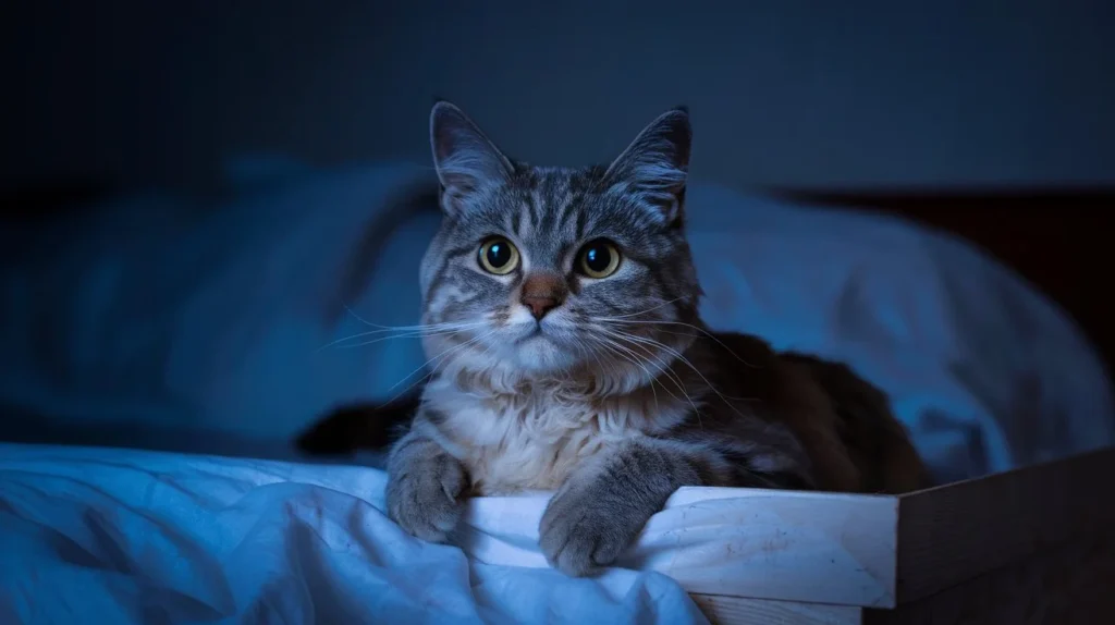 why are shy cats friendlier at night a-photo-of-a-cat-with-a-shy-personality-becoming