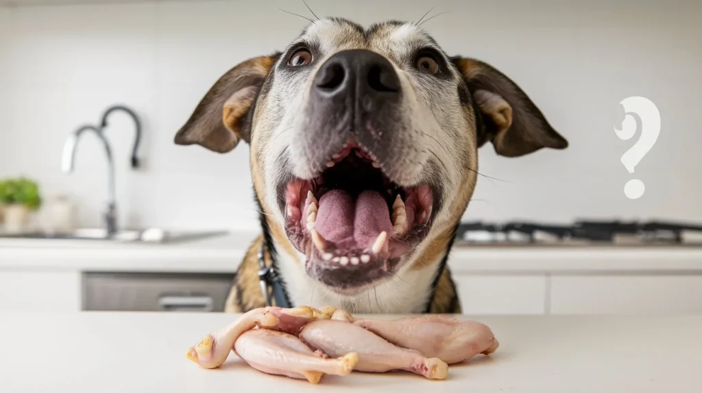 can dogs eat raw chicken gizzards a-close-up-shot-of-a-dog-with-its-mouth-wide-open