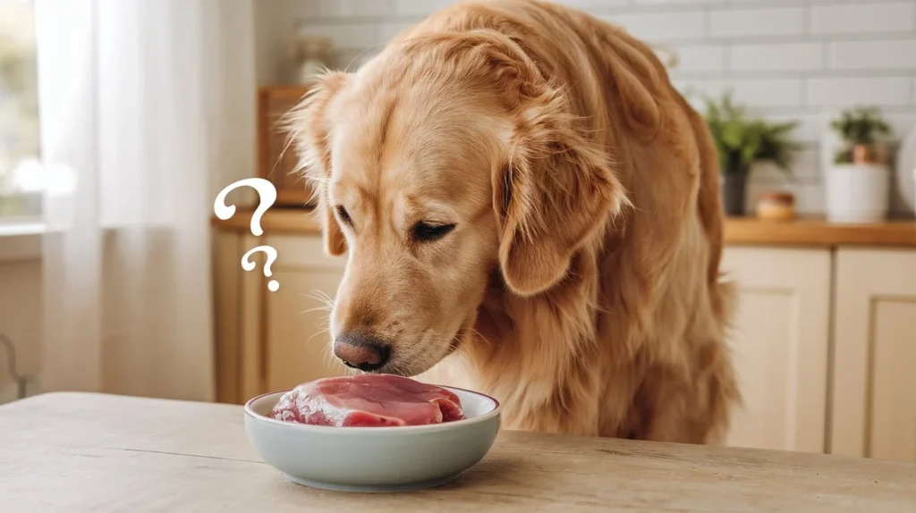 can dogs eat raw chicken liver a-photo-of-a-golden-retriever-with-a-fluffy-coat