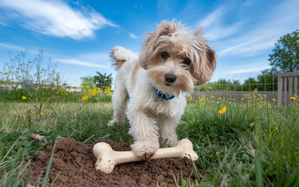 dogs hide their treats